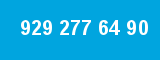 929 277 64 90 929 277 64 90